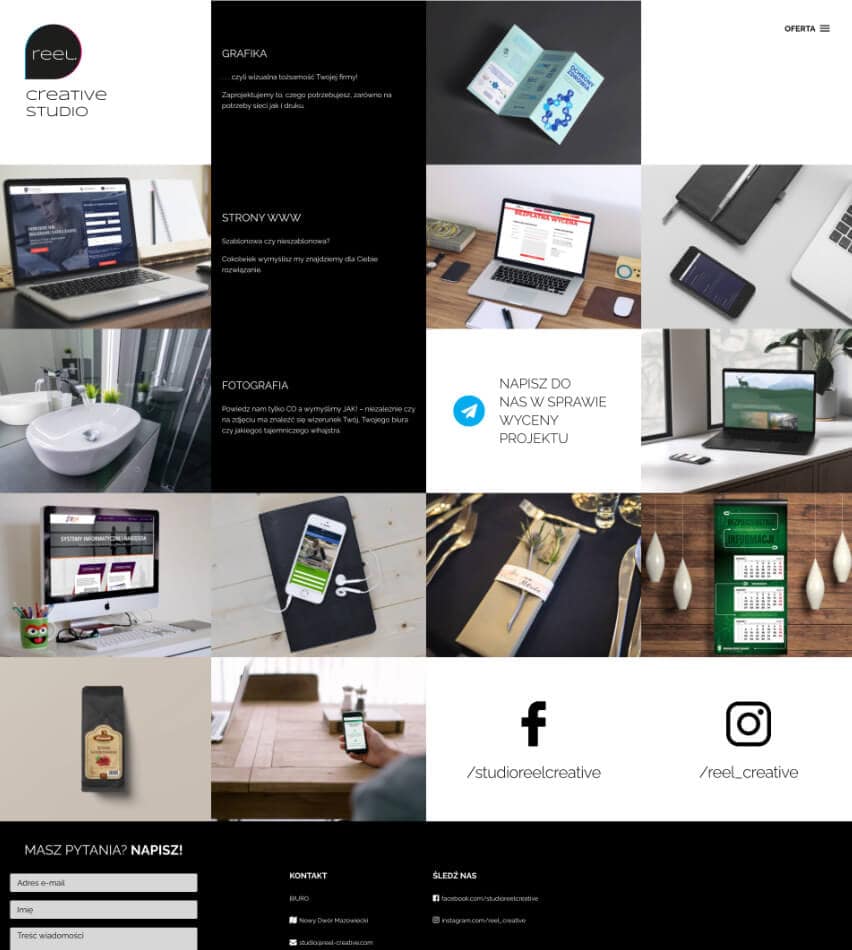 Strona REEL creative