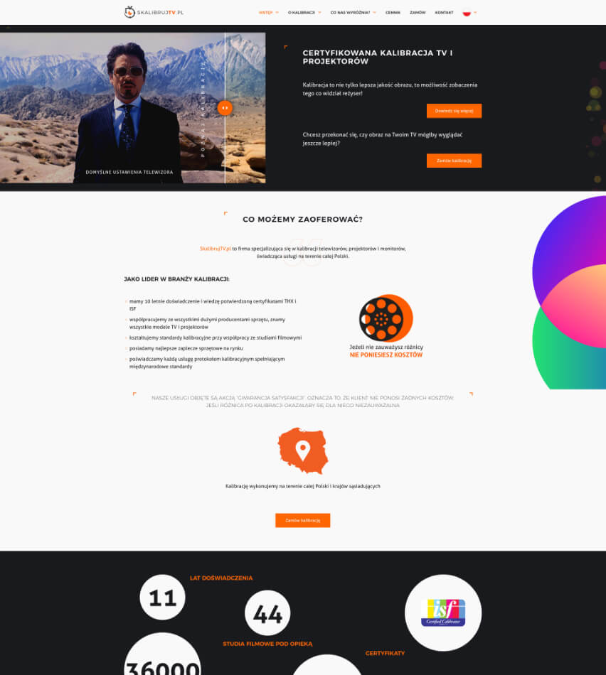 Strona Skalibrujtv.pl