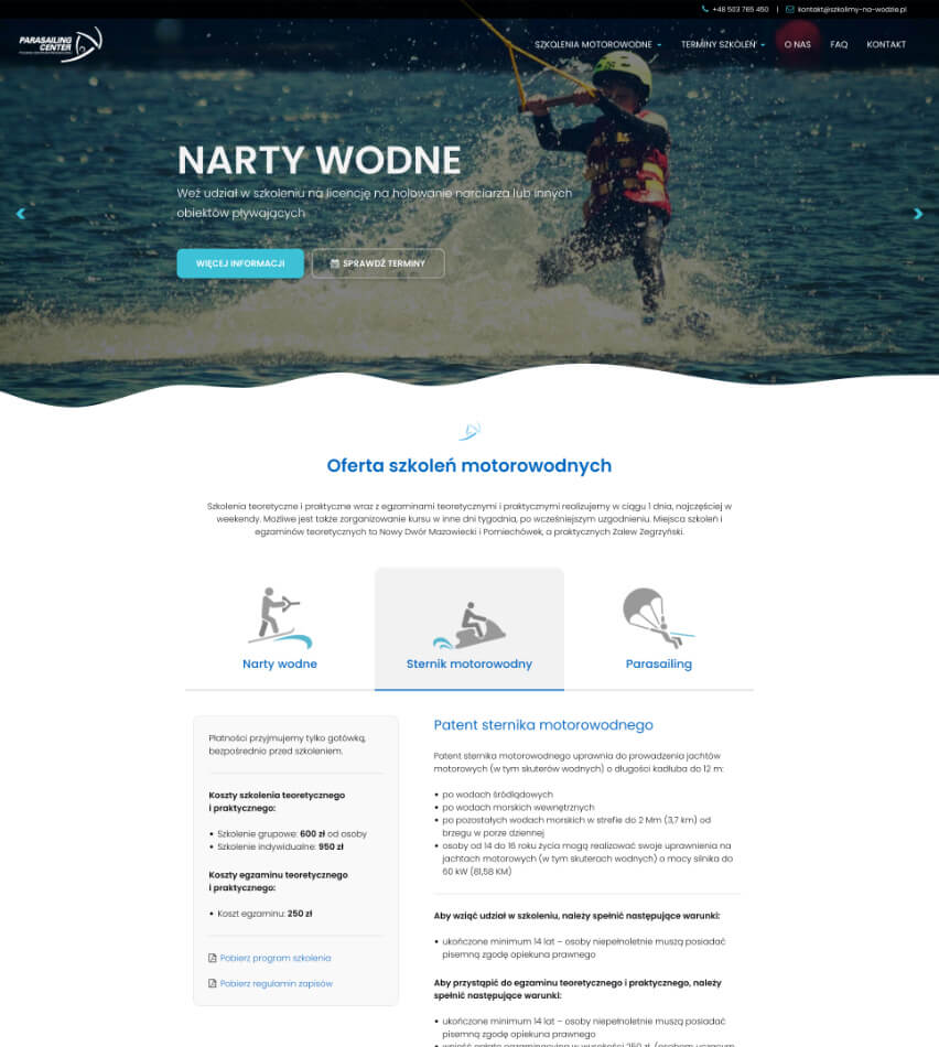 Strona Szkolimy na wodzie