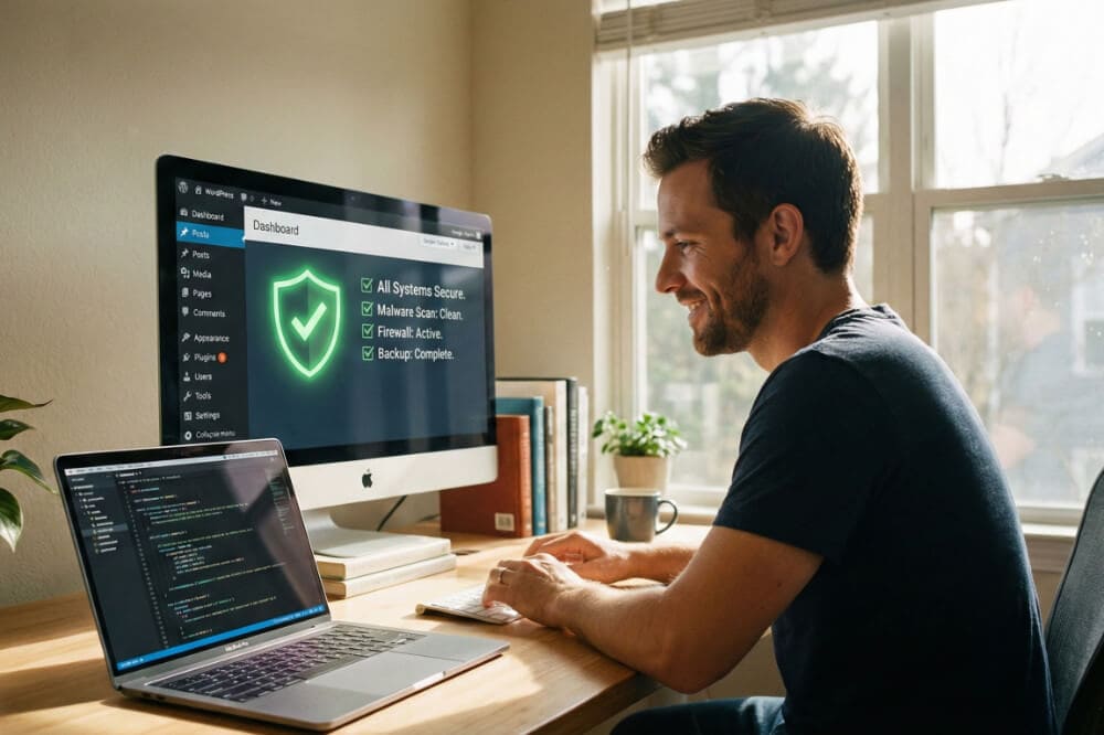 Bezpieczeństwo WordPressa – 5 rzeczy, które robię, zanim oddam ci stronę