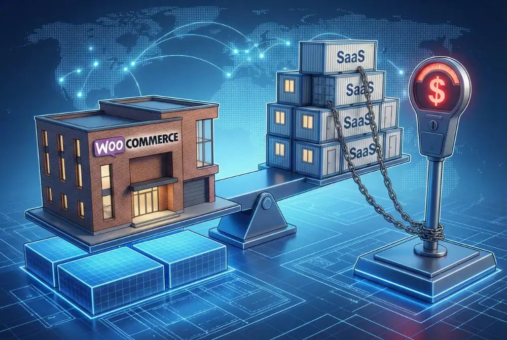 WooCommerce vs abonamentowe platformy (SaaS) – co się bardziej opłaca po 2 latach?